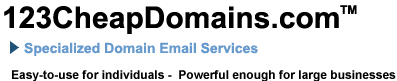 Back To Main Page - Email Services